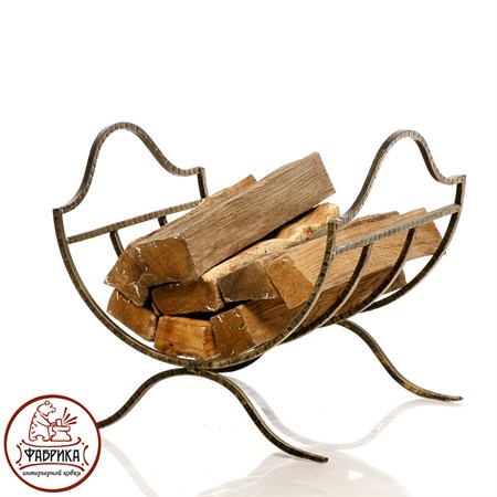 Кованая дровница