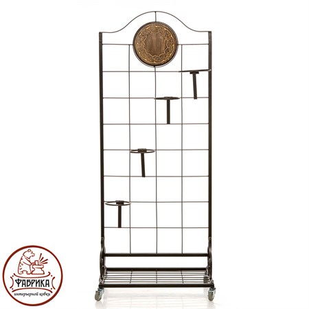 Кованая шпалера для растений 