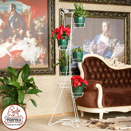 Кованая стойка для цветов 14-109