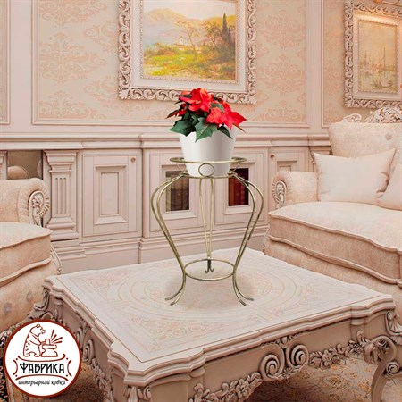 Кованая подставка для цветов 10-101