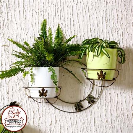 Настенная подставка для цветов  15-112