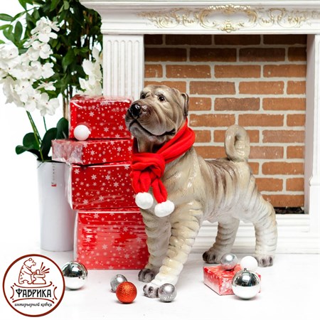 Интерьерная фигура собака