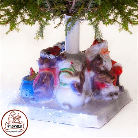 Елочная подставка Дед мороз в кресле U07808 - фото 15014