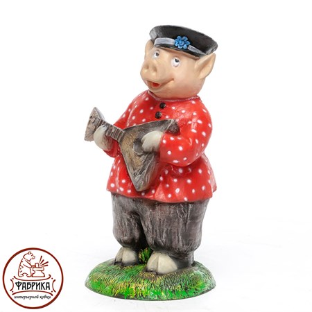 Фигура для сада поросенок