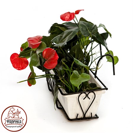 Балконная подставка для цветов 51-411 - фото 19533