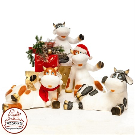 Фигура садовая Корова F08692 - фото 19901