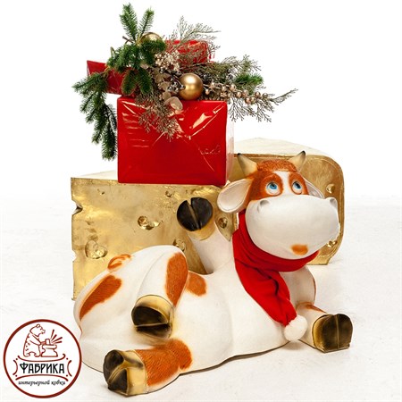 Фигура садовая Корова F08692 - фото 19904