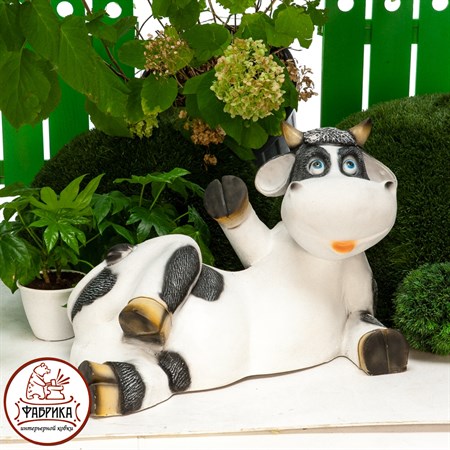 Фигура садовая Корова F08692 - фото 19911