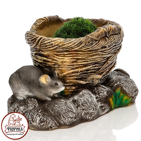 Декоративное кашпо для цветов 