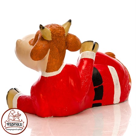 Фигура садовая Корова F08692 - фото 21437