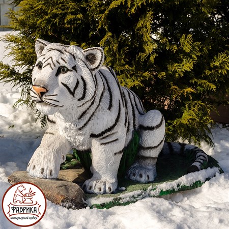 Фигура садовая Тигренок - фото 22055