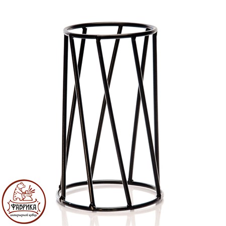 Цветочница Лофт, цвет: чёрный