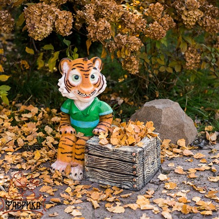 Кашпо для цветов тигр