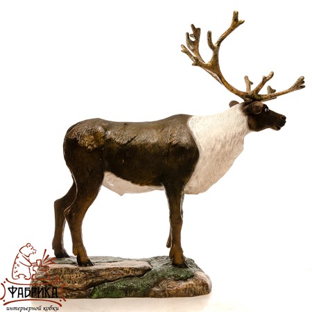 Северный олень US08978 садовая фигура
