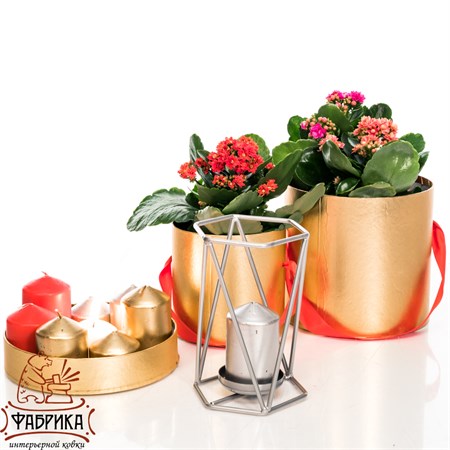 Подсвечник в стиле лофт 607-46