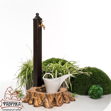 Садовый умывальник с поддоном