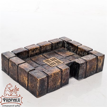 Поддон из стеклопластика для садовой колонки