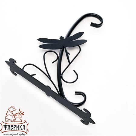 Кронштейн для подвесных кашпо Стрекоза 201-030B - фото 28217