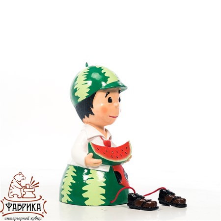 Фигура для дачи Гном арбуз U09027