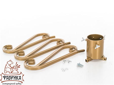 Кованая подставка для елки