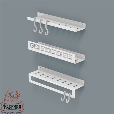 Полка для ванной из металла 805-009 - фото 30138