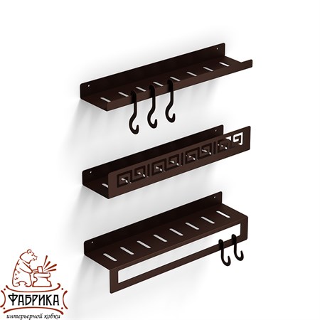 Полка для ванной из металла 805-009 - фото 30145