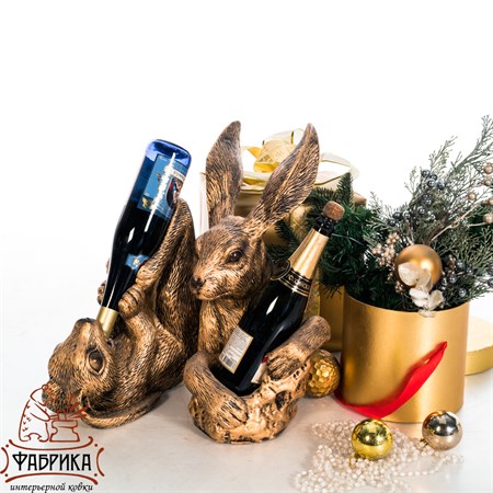 Подставка для бутылки Заяц U09190 - фото 30291