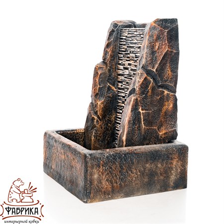 Фонтан для сада из стеклопластика Водопад U09207 высота 74 см - фото 31383