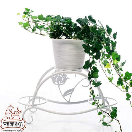 Подставка для цветов на подоконник 41-010W