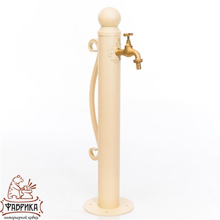 Садовая колонка с краном 55-114, высота 68 см - фото 31595