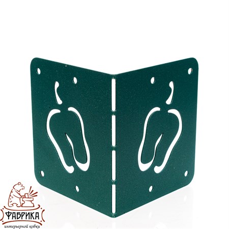 кронштейн угловой металлический 1шт