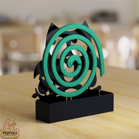 Декоративная подставка для спиралей от комаров Сова 704-206 - фото 31770