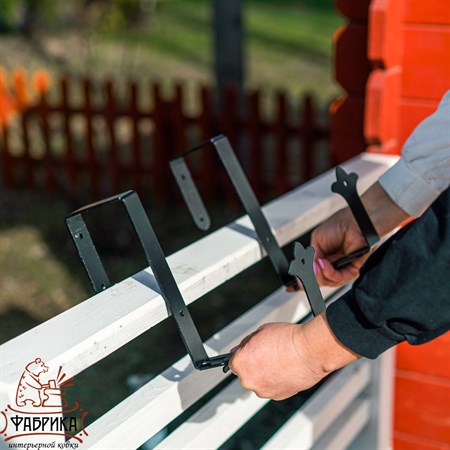 Кронштейн для балконных ящиков (2 шт) 203-022 - фото 31826