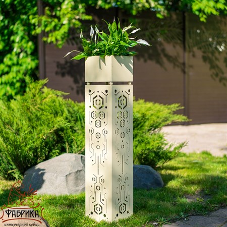 производство металлических вазонов