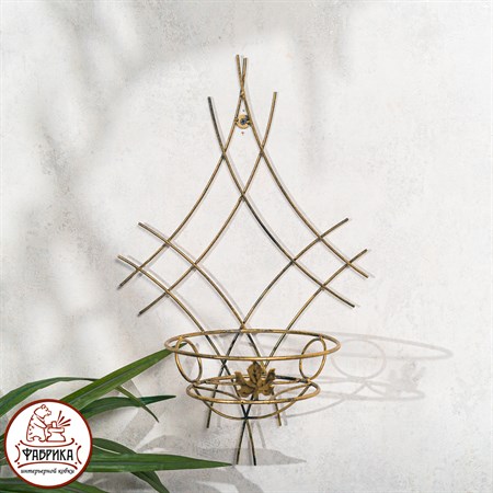 Подставка для цветов 15-001 настенная - фото 32999