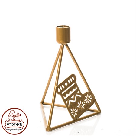 новогодний подсвечник