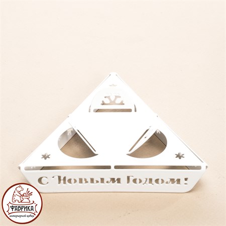 Подсвечник металлический на одну свечу 730-005 - фото 34207