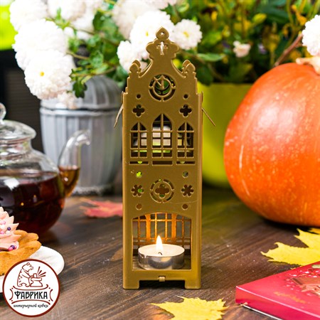 подсвечник домик