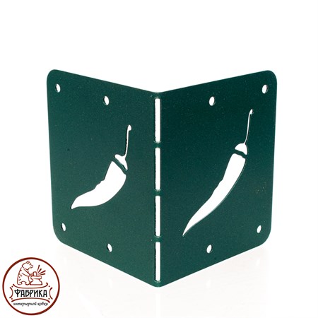 угловой кронштейн для высоких грядок