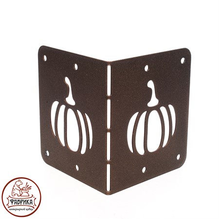 угловой кронштейн для высокой грядки