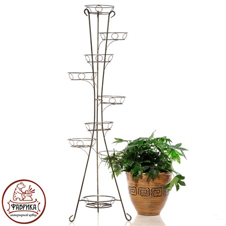 Кованая подставка для цветов