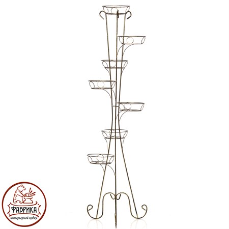 Кованая стойка для цветов 19-117
