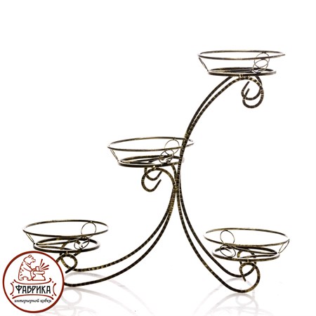 Кованая подставка для цветов 