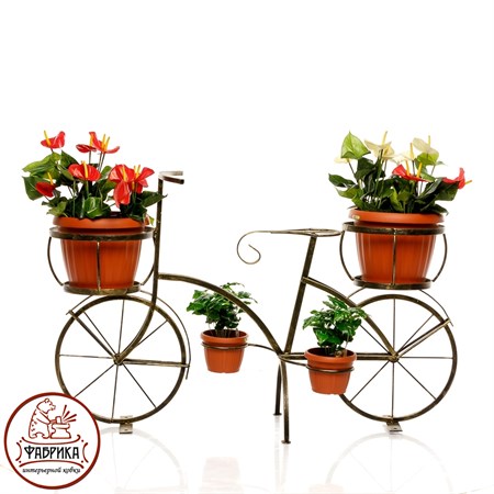 Подставка для цветов Велосипед 53-605