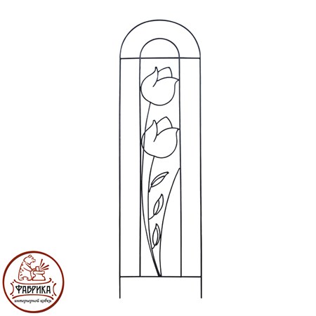 Кованая шпалера для сада