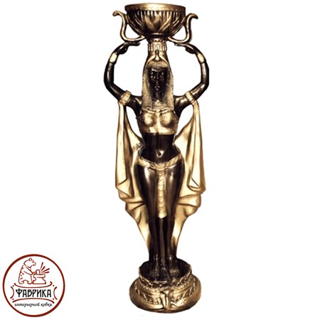 садовый декор из полистоуна фигура Египтянка большая F03078-B