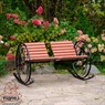 Кресло-качалка кованое 881-040R