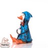 Фигура для сада утёнок в плаще F08976-Bl