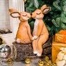 Новогодняя фигура Зайцы Новогодняя фигура Зайцы