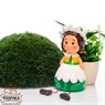 Фигура для сада Гном ромашка U09046